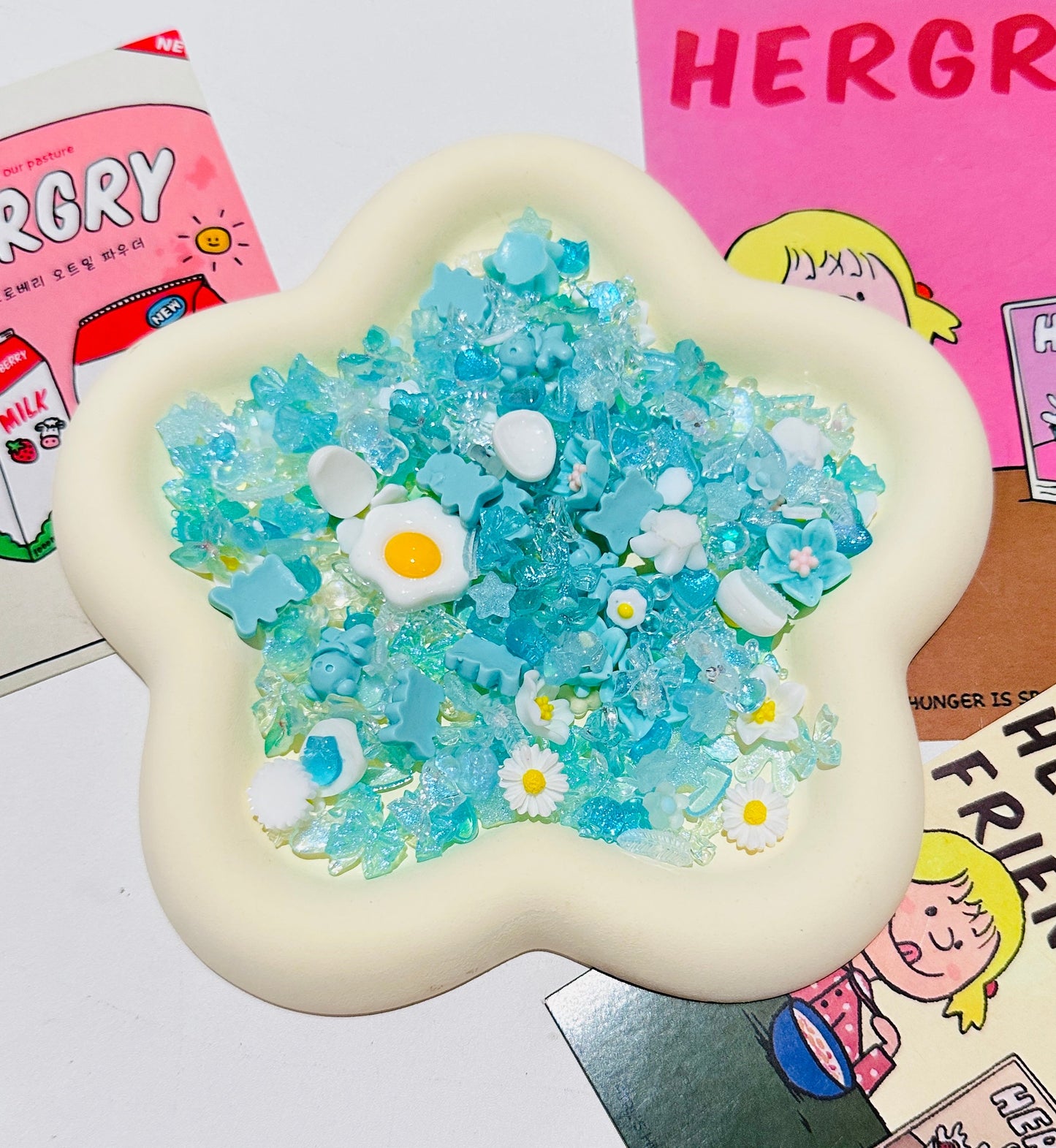 N40.Tiffany blue mix