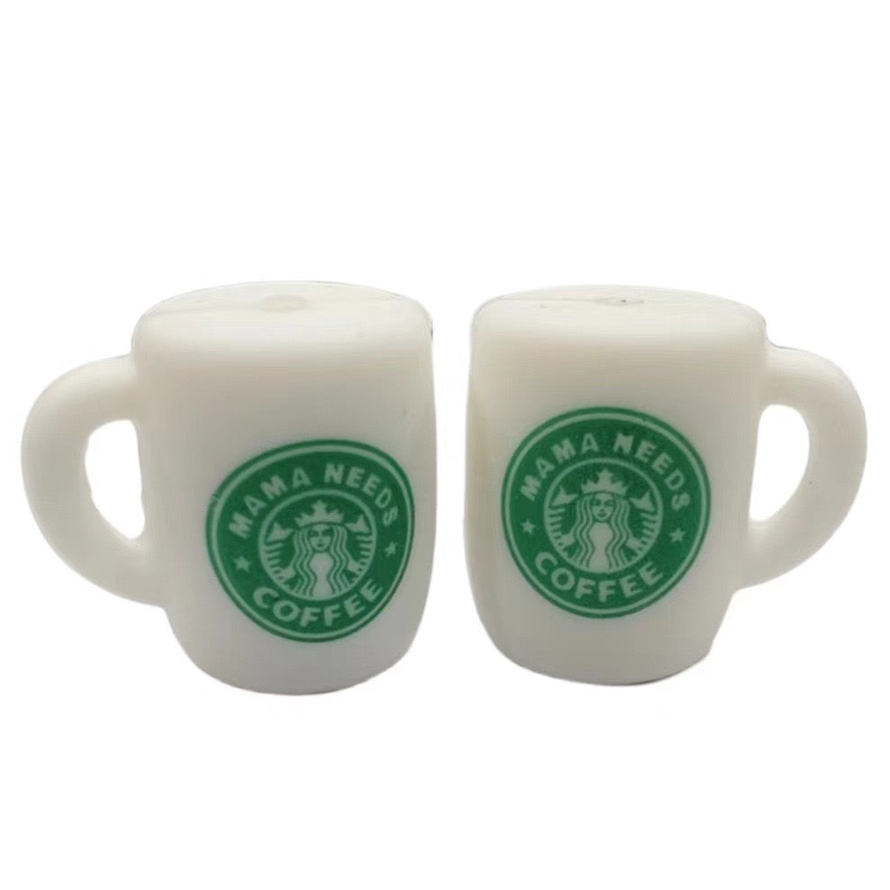 D42.Silicone Starbucks cup bead